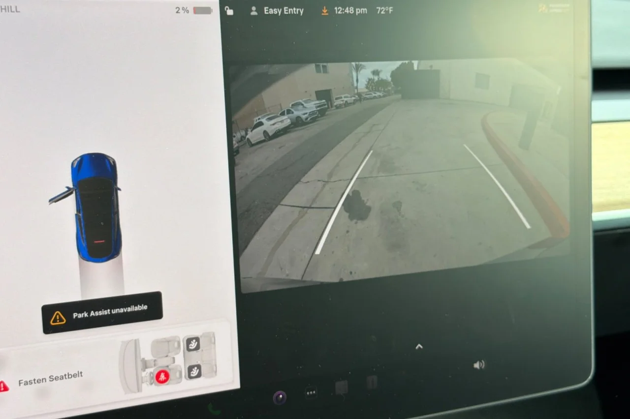 Used 2022 BLUE Tesla Performance image 19