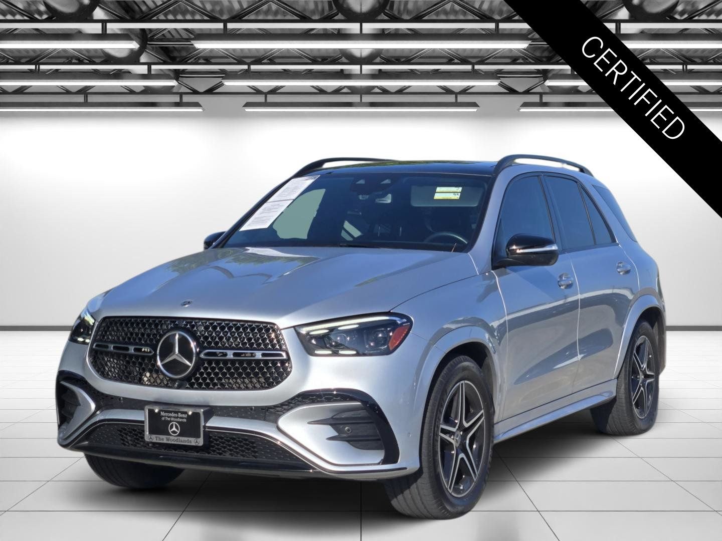 Certified Used 2024 Cirrus Silver Metallic Mercedes-Benz GLE 450 image 5