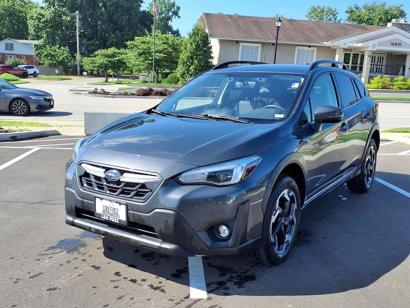 Used 2021 Magnetite Gray Metallic Subaru Limited image 27
