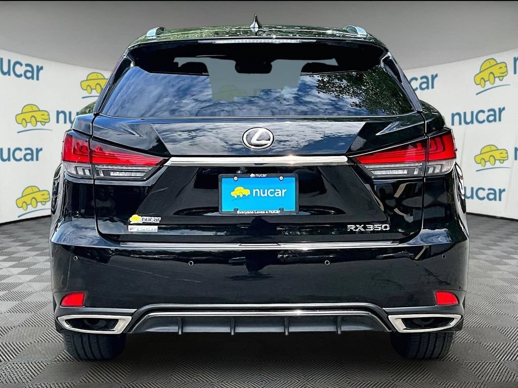 Used 2020 Black Lexus RX 350 F SPORT Performance image 5