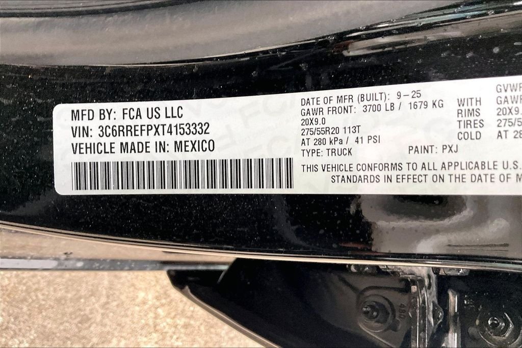 New 2026 Ram 1500 Big Horn/Lone Star 4D Crew Cab