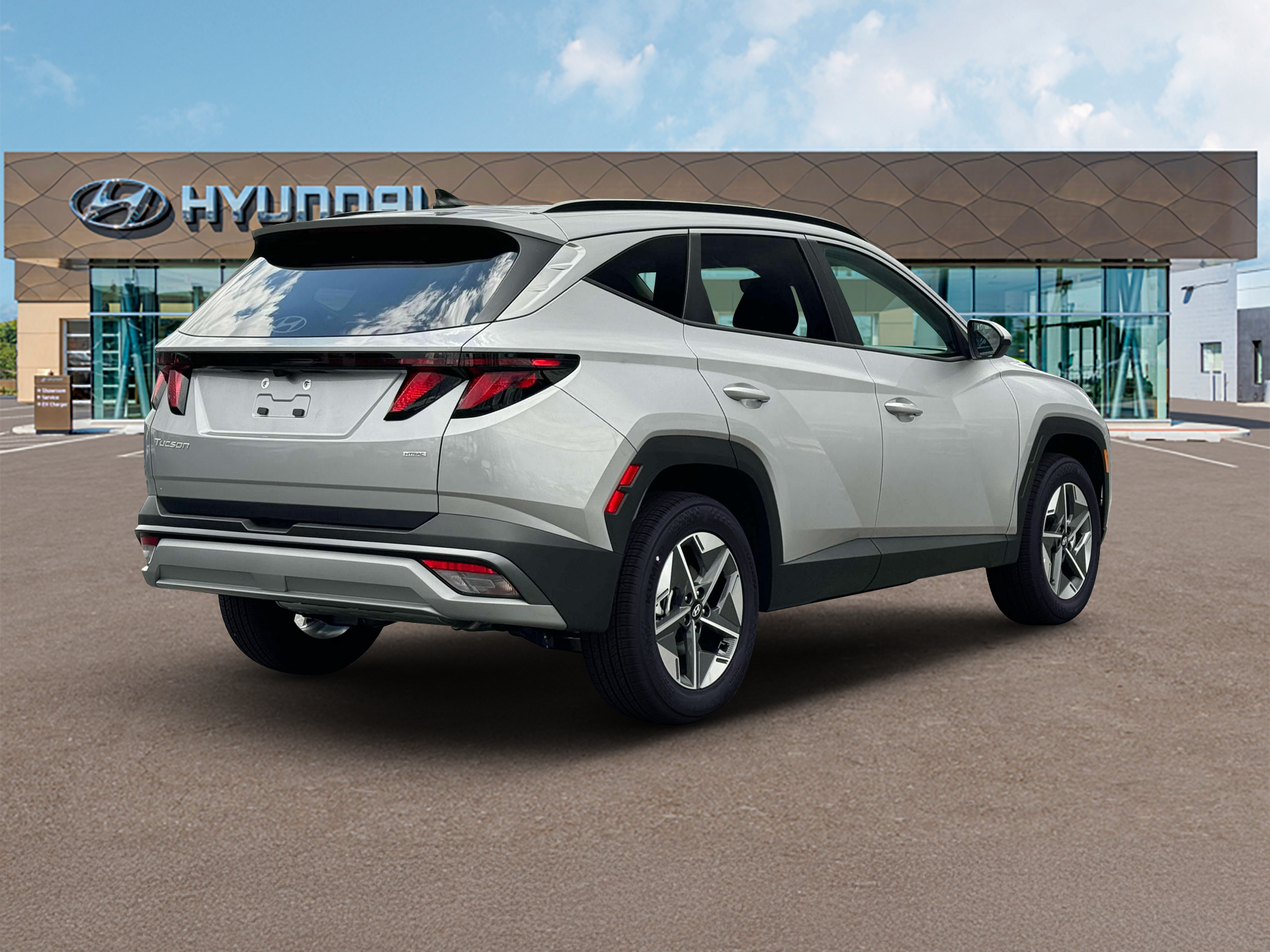 New 2026 Shimmering Silver Hyundai SEL AWD image 7