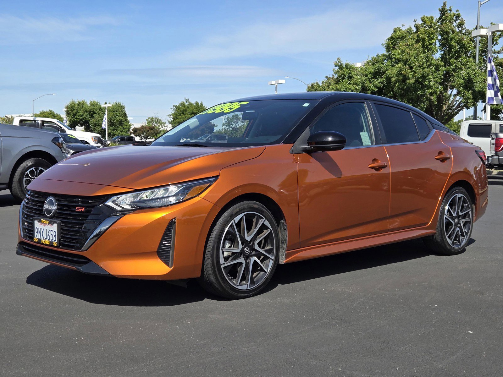 Used 2024 Monarch Orange Metallic/Super Black Nissan SR image 8