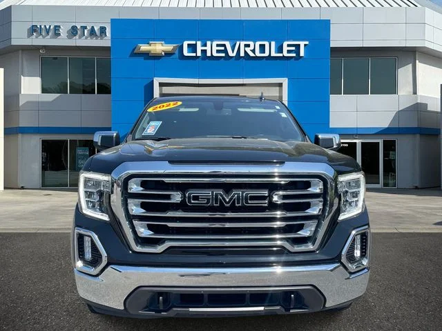 Used 2022 Black GMC SLT image 2