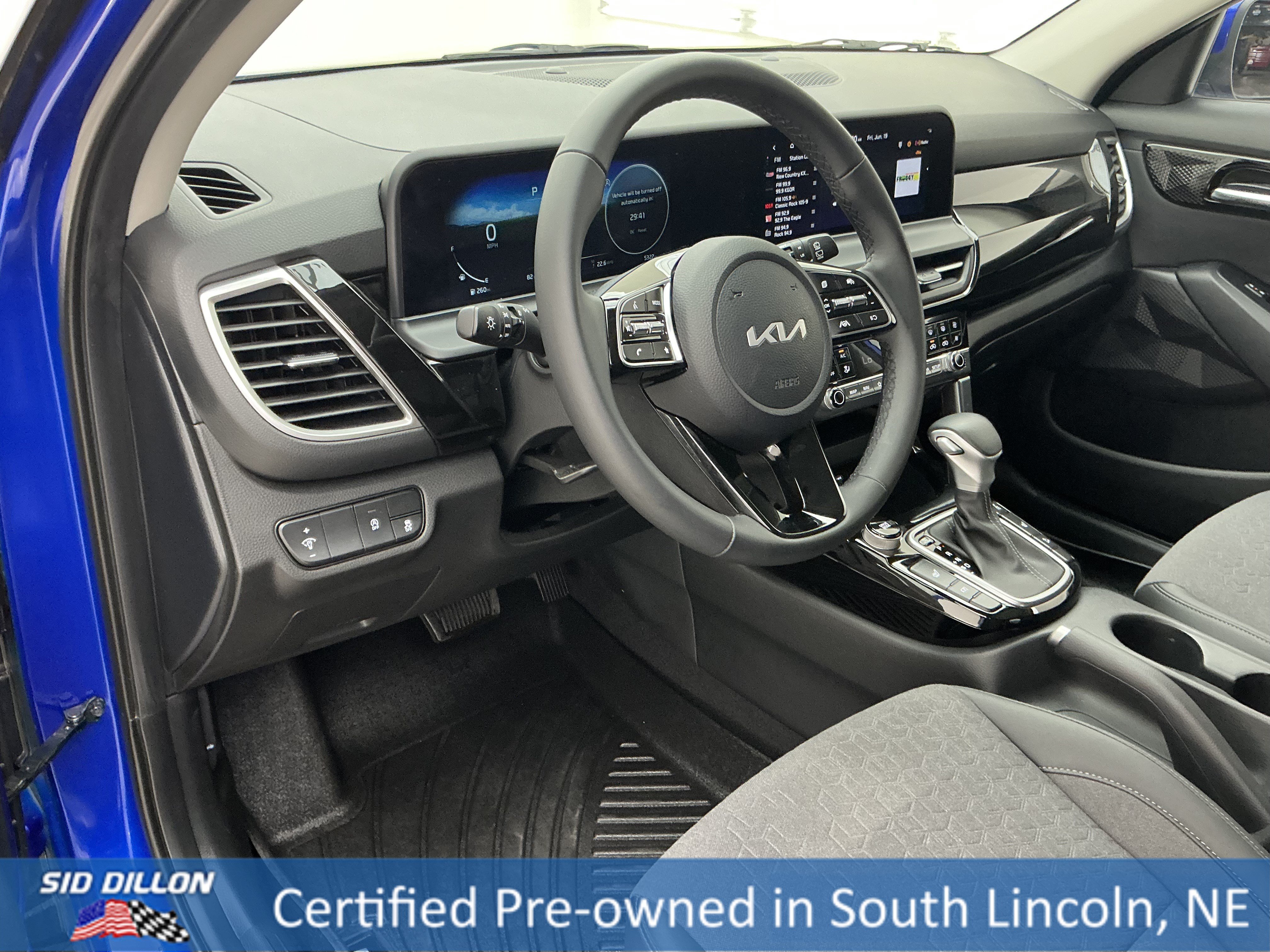 Used 2024 Neptune Blue Kia S image 16