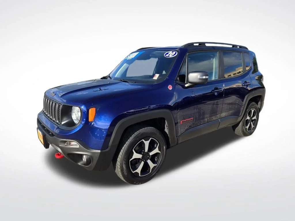 Used 2020 Blue Jeep Trailhawk image 9