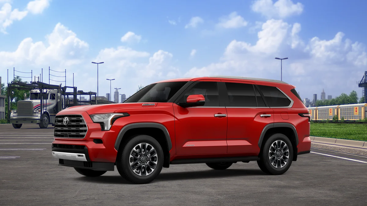 New 2026 Supersonic Red Toyota Limited image 2