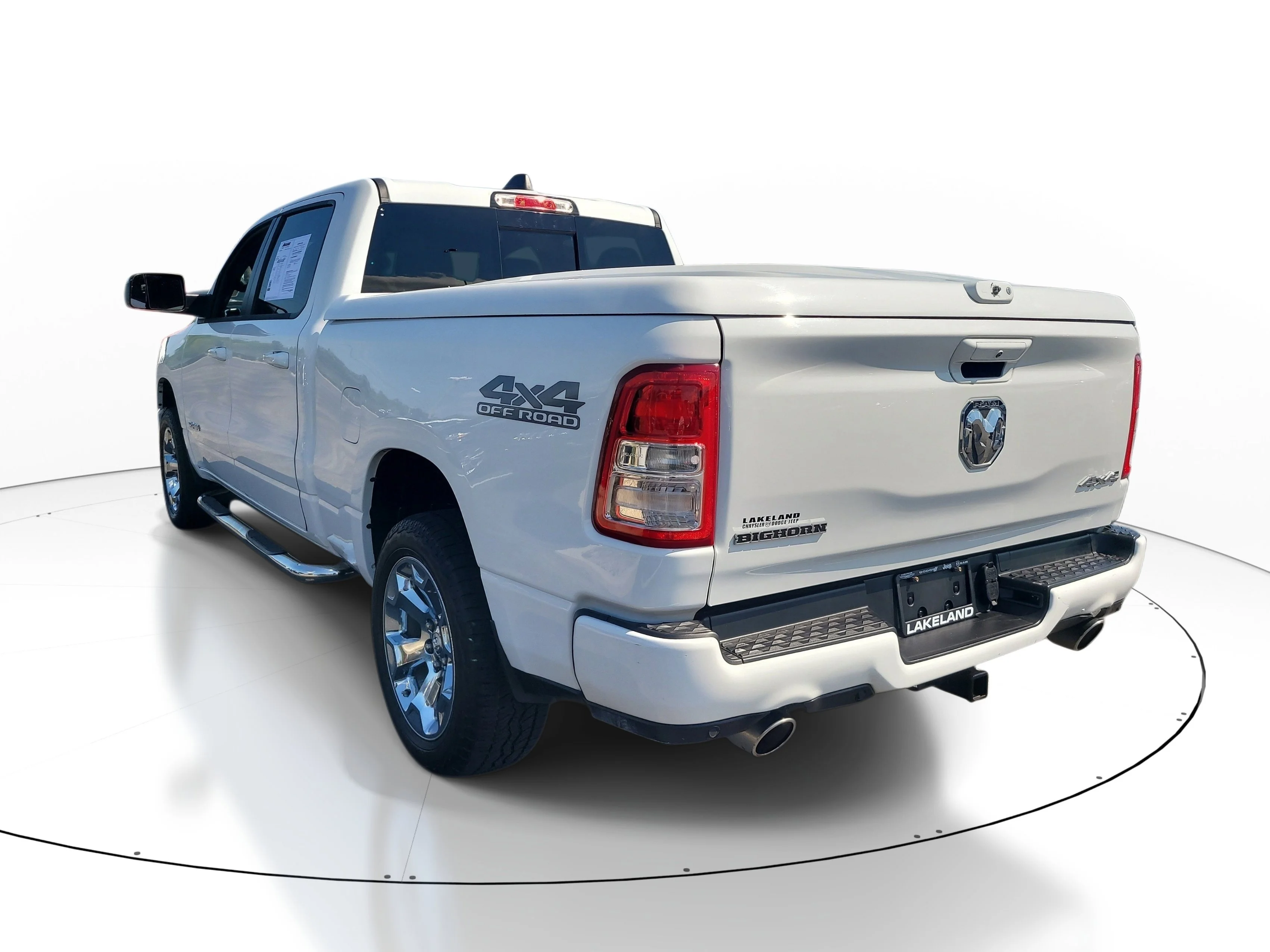 Used 2024 Bright White Clearcoat Ram Big Horn image 6