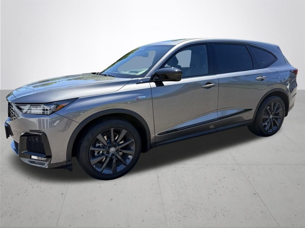 Used 2025 Liquid Carbon Metallic Acura A-Spec image 2