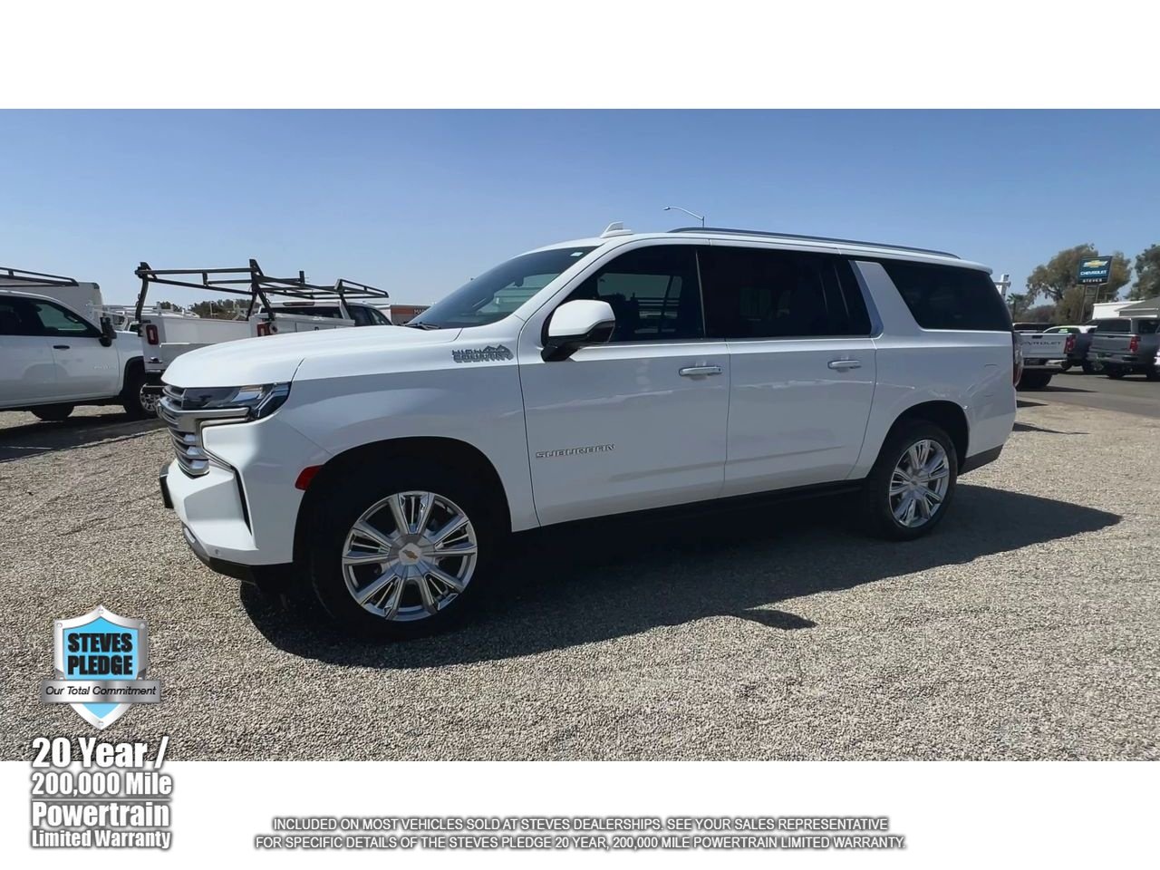 Certified Used 2021 SUMMIT WHITE Chevrolet High Country image 8