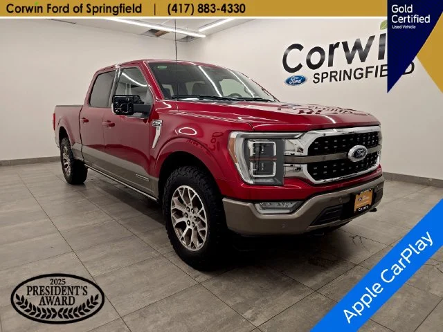 Used 2023 Rapid Red Metallic Tinted Clearcoat Ford King Ranch image 7