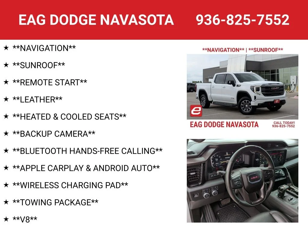 Used 2024 White GMC AT4 image 4