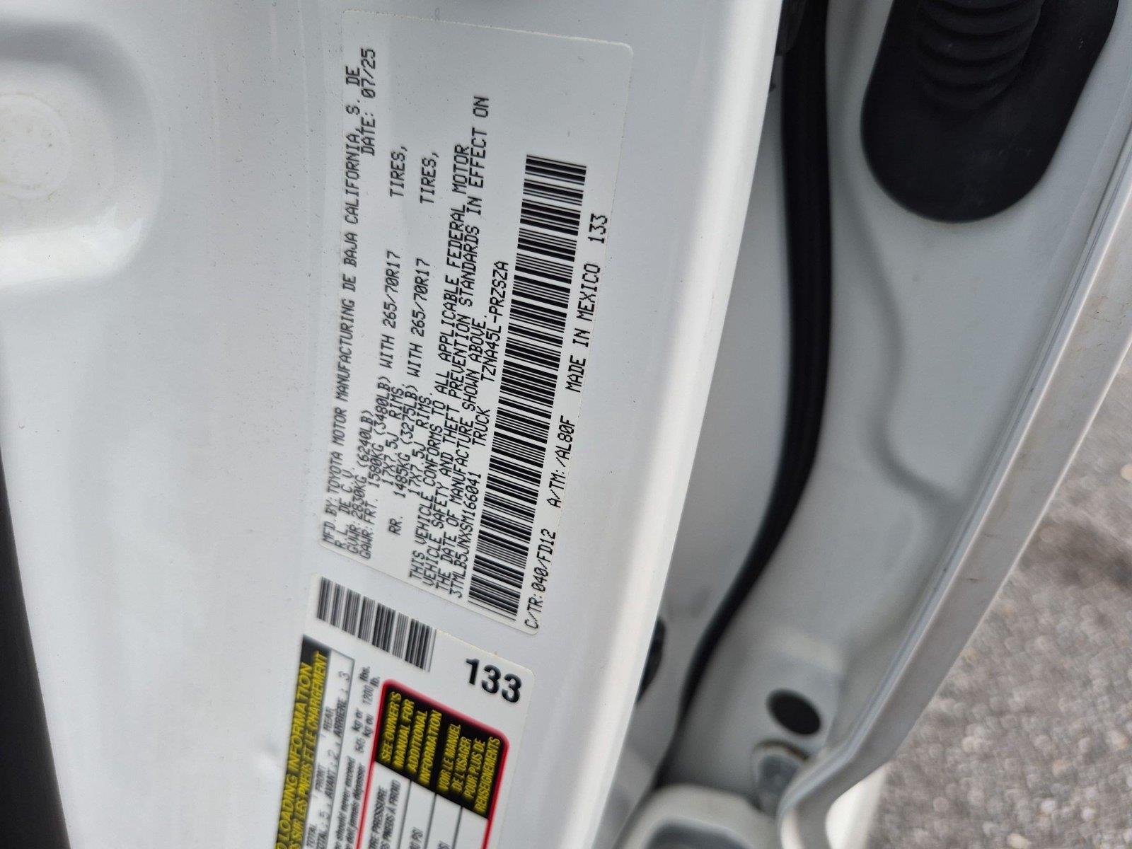 Used 2025 Ice Cap Toyota TRD Off Road image 39