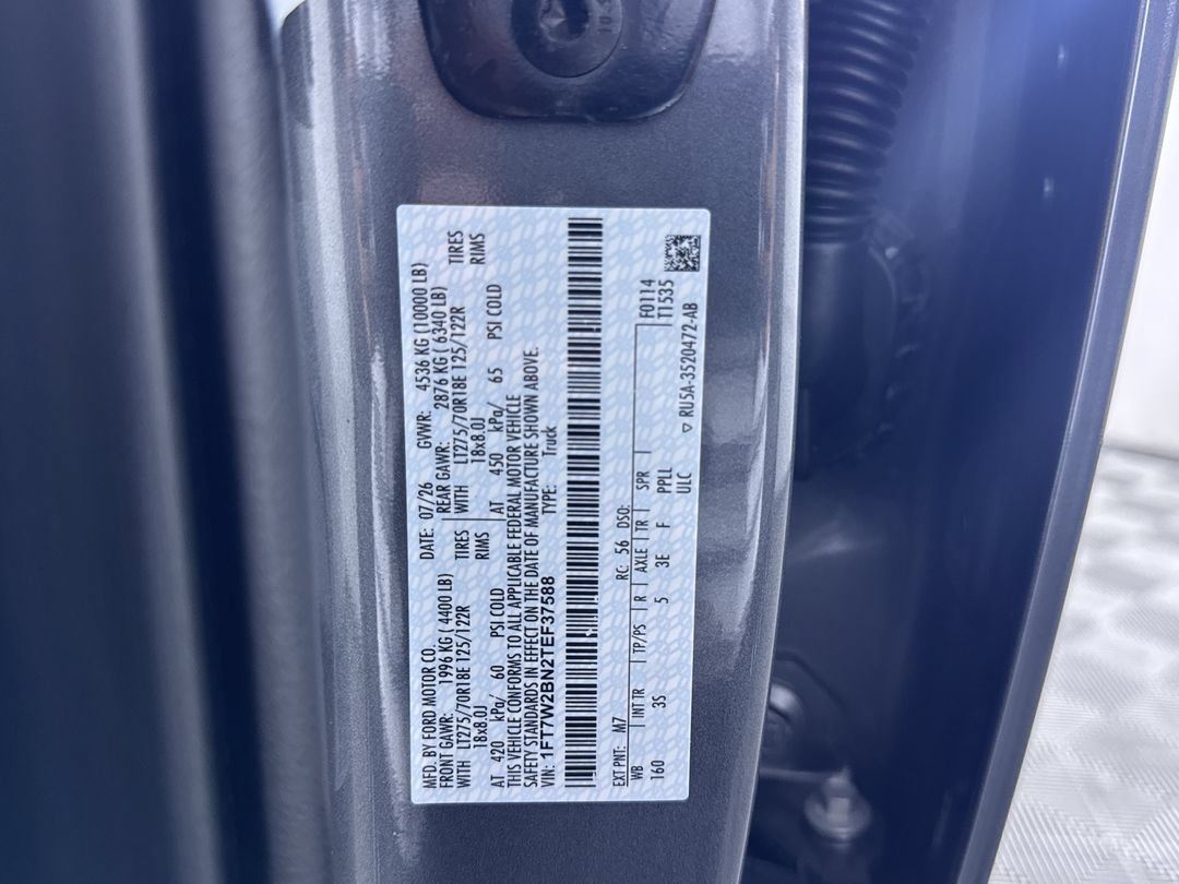 New 2026 Carbonized Gray Metallic Ford XLT image 12