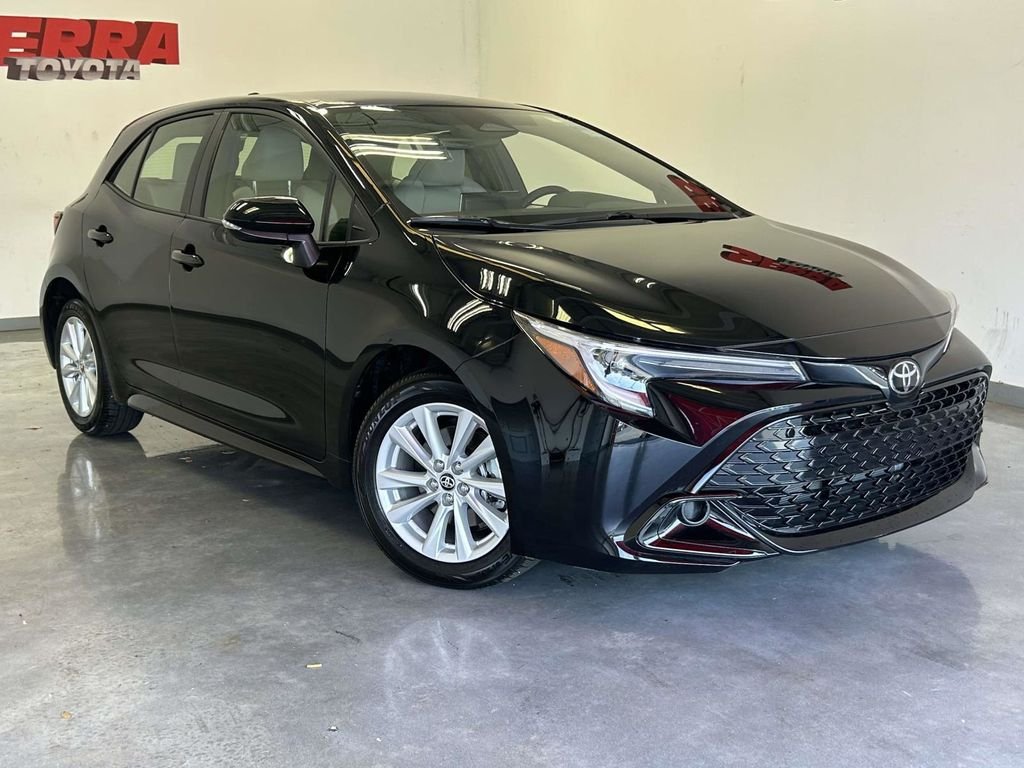 Used 2025 Black Toyota SE image 1
