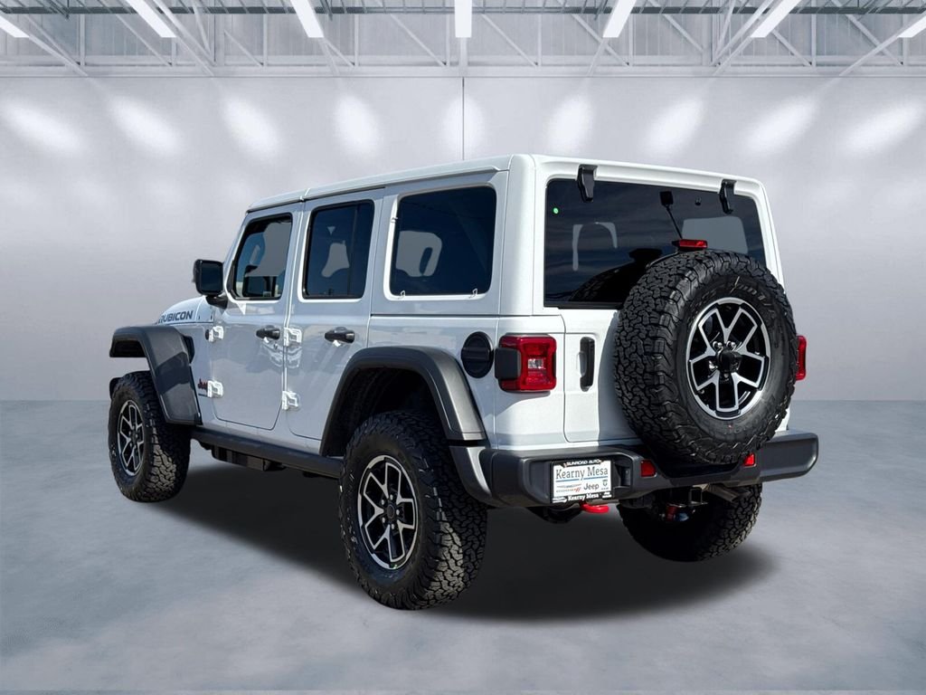 New 2026 Bright White Clear-Coat Exterior Paint Jeep Rubicon image 4