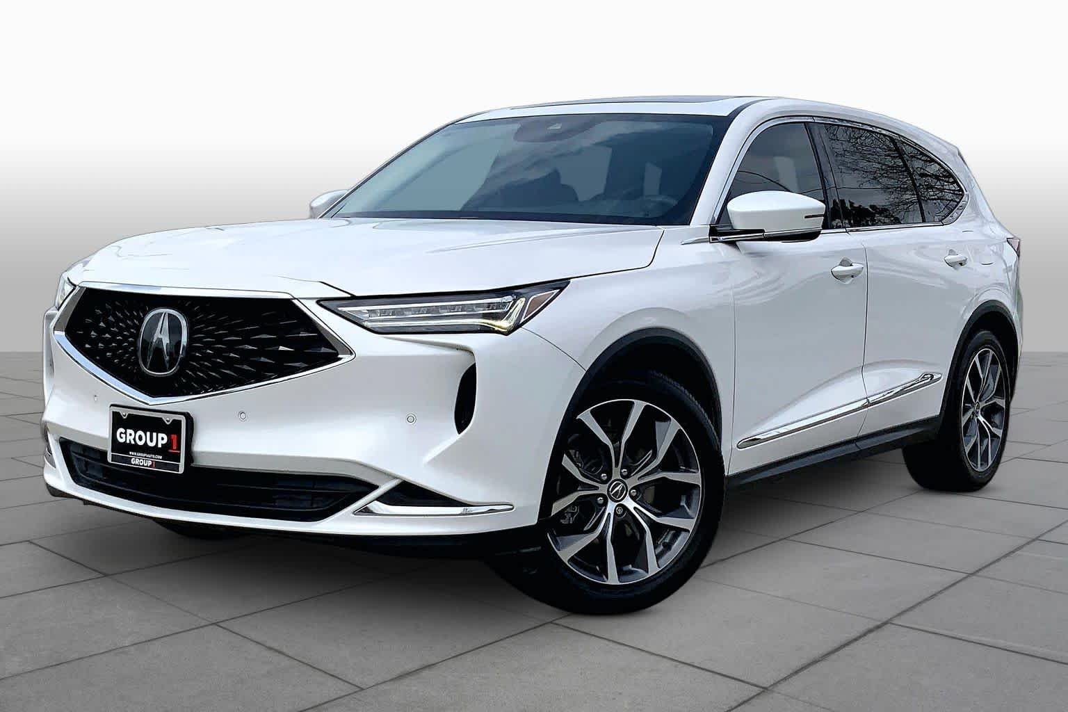 Used 2024 Platinum White Pearl Acura w/Technology Package image 2
