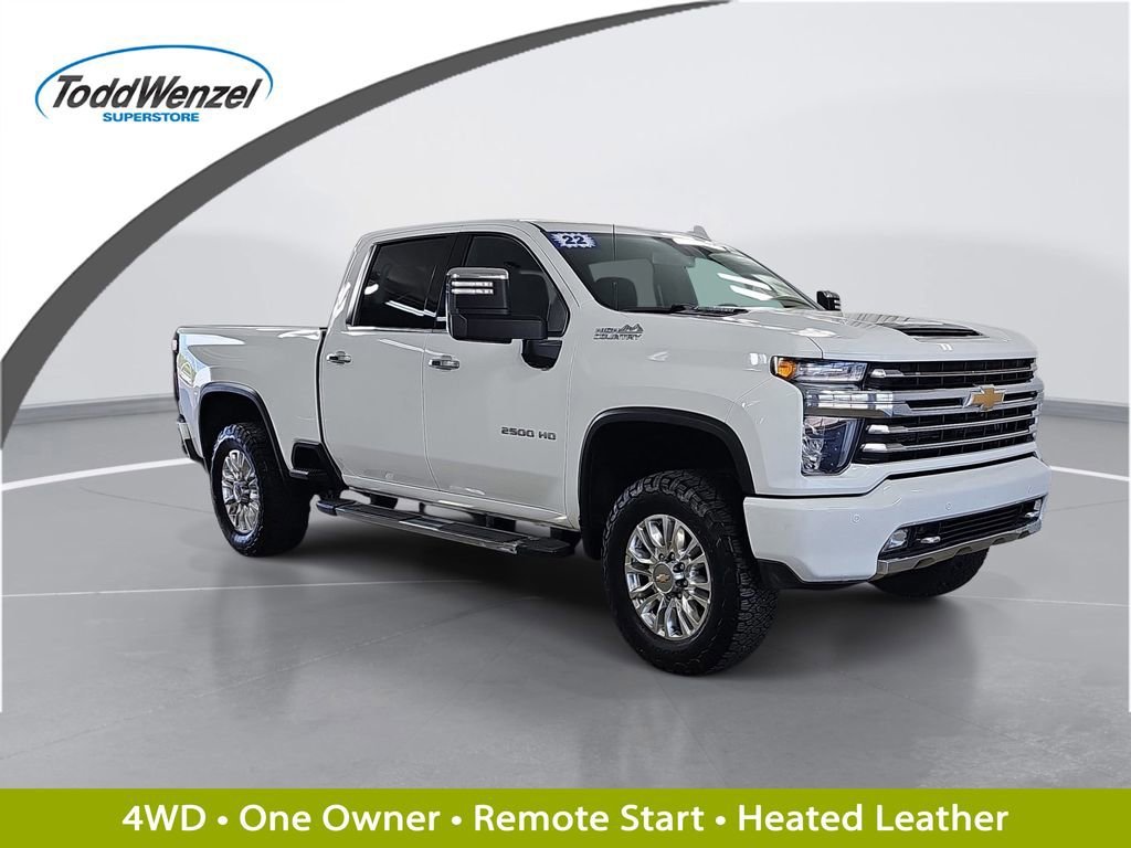 Used 2022 Summit White Chevrolet High Country image 1