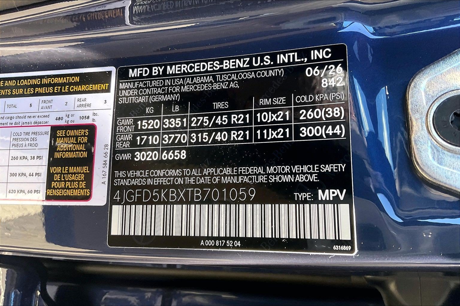 New 2026 Twilight Blue Metallic Mercedes-Benz GLE 450 image 26