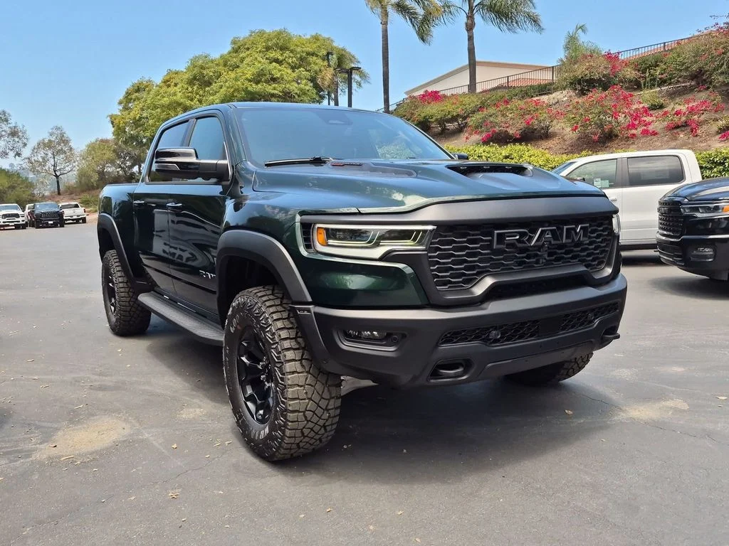 New 2026 Serrano-Green Metallic Exterior Paint RAM RHO image 3