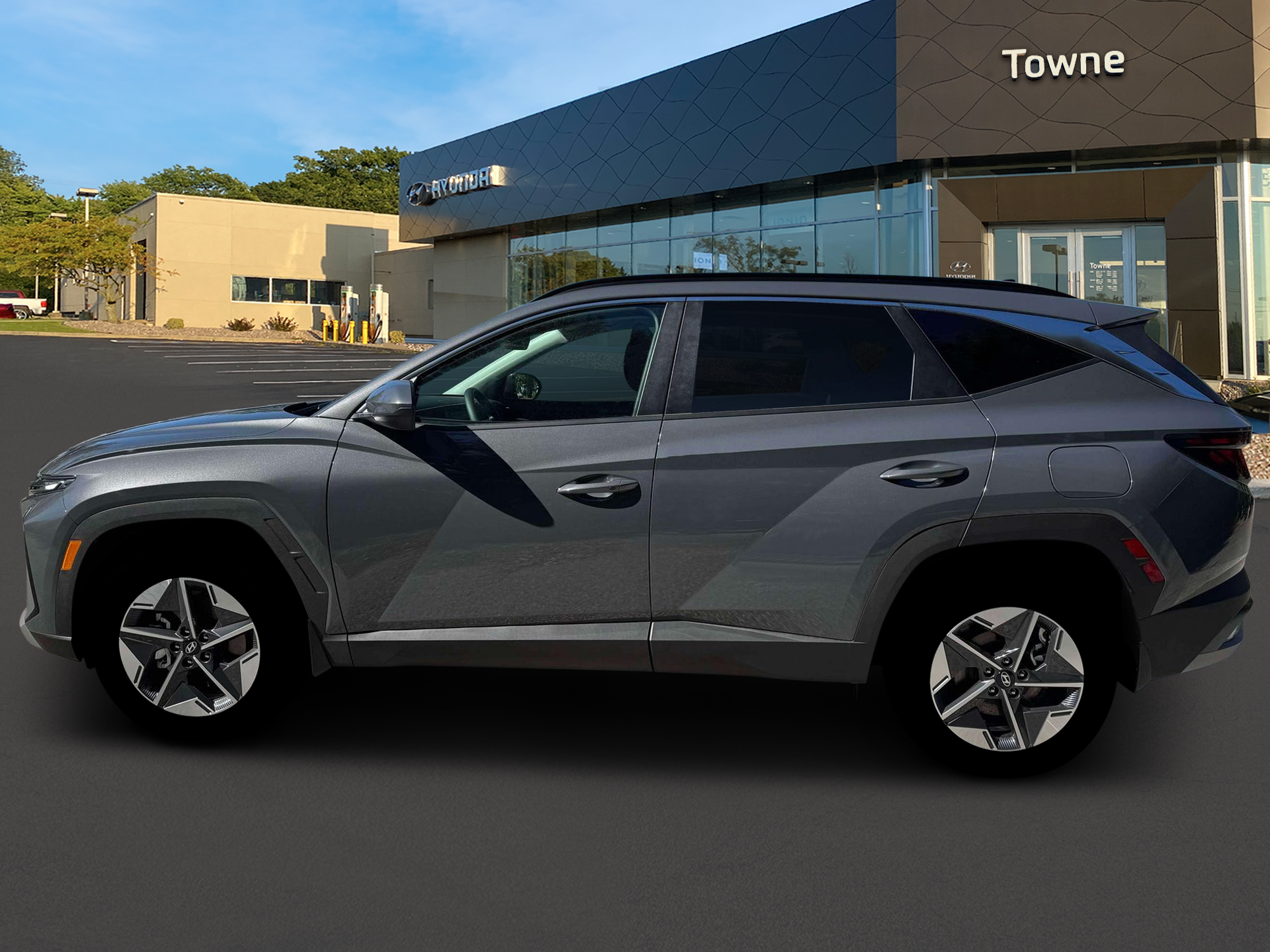 New 2026 Gray Hyundai SEL AWD image 3