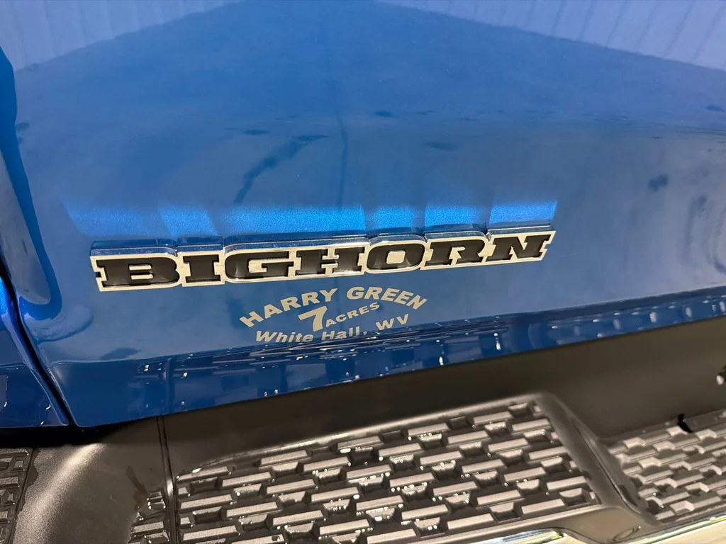 New 2026 Hydro Blue Pearlcoat RAM Big Horn image 9