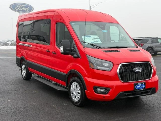 New 2026 Race Red Ford Passenger Van XLT image 25