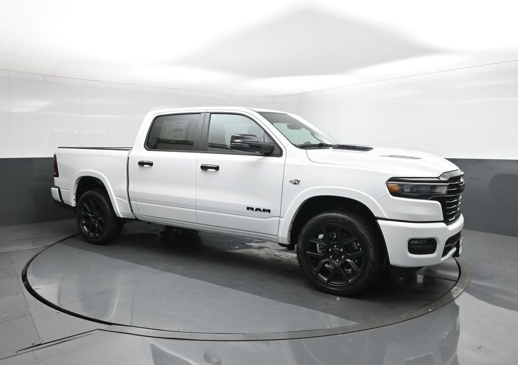 New 2026 Bright White Clear-Coat Exterior Paint RAM Laramie image 17