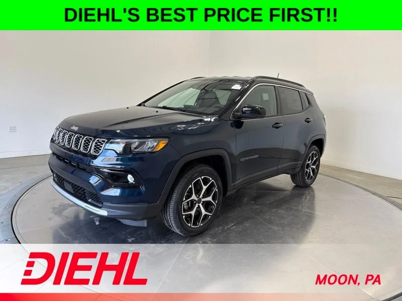 New 2026 Fathom Blue Pearl-Coat Exterior Paint Jeep Limited image 3