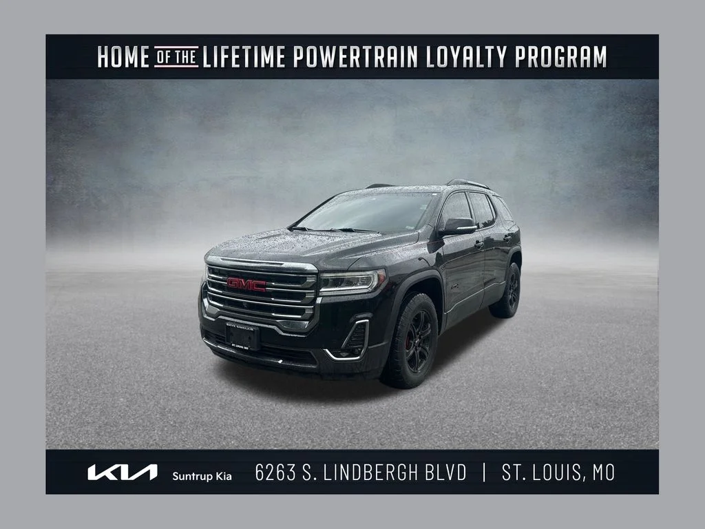 Used 2022 Black GMC AT4 image 1