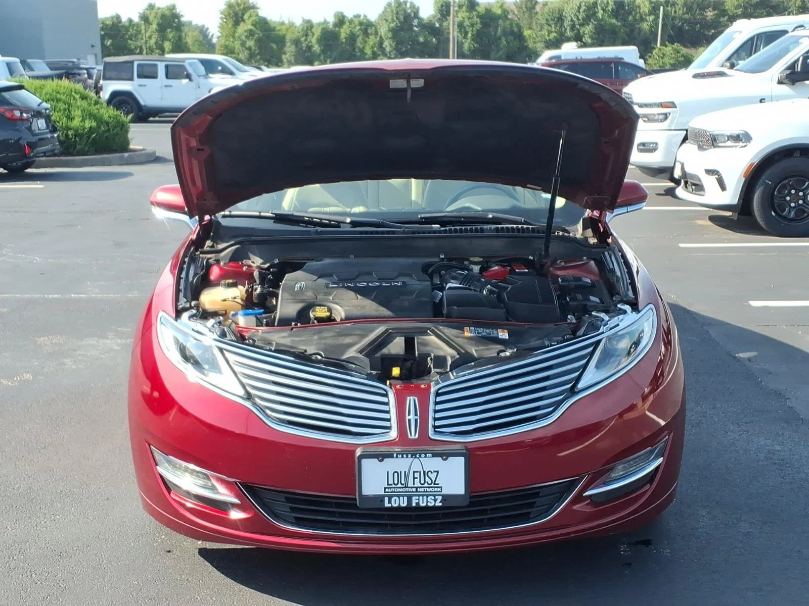 Used 2014 Ruby Red Metallic Lincoln Base image 31