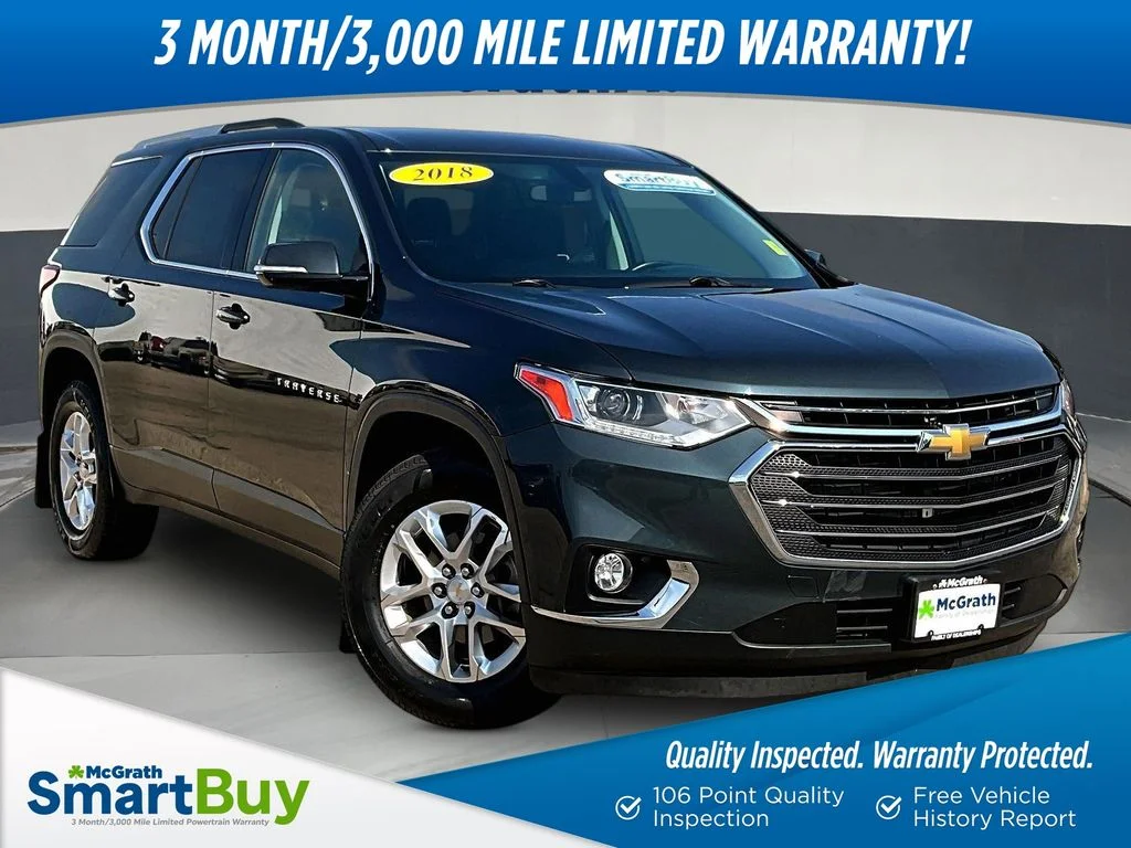 Used 2018 Gray Chevrolet LT image 1