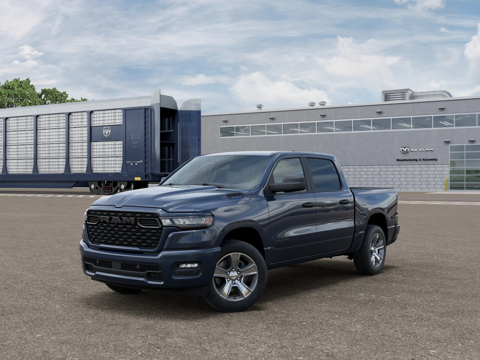 New 2026 Forged Blue Metallic Exterior Paint RAM  image 27