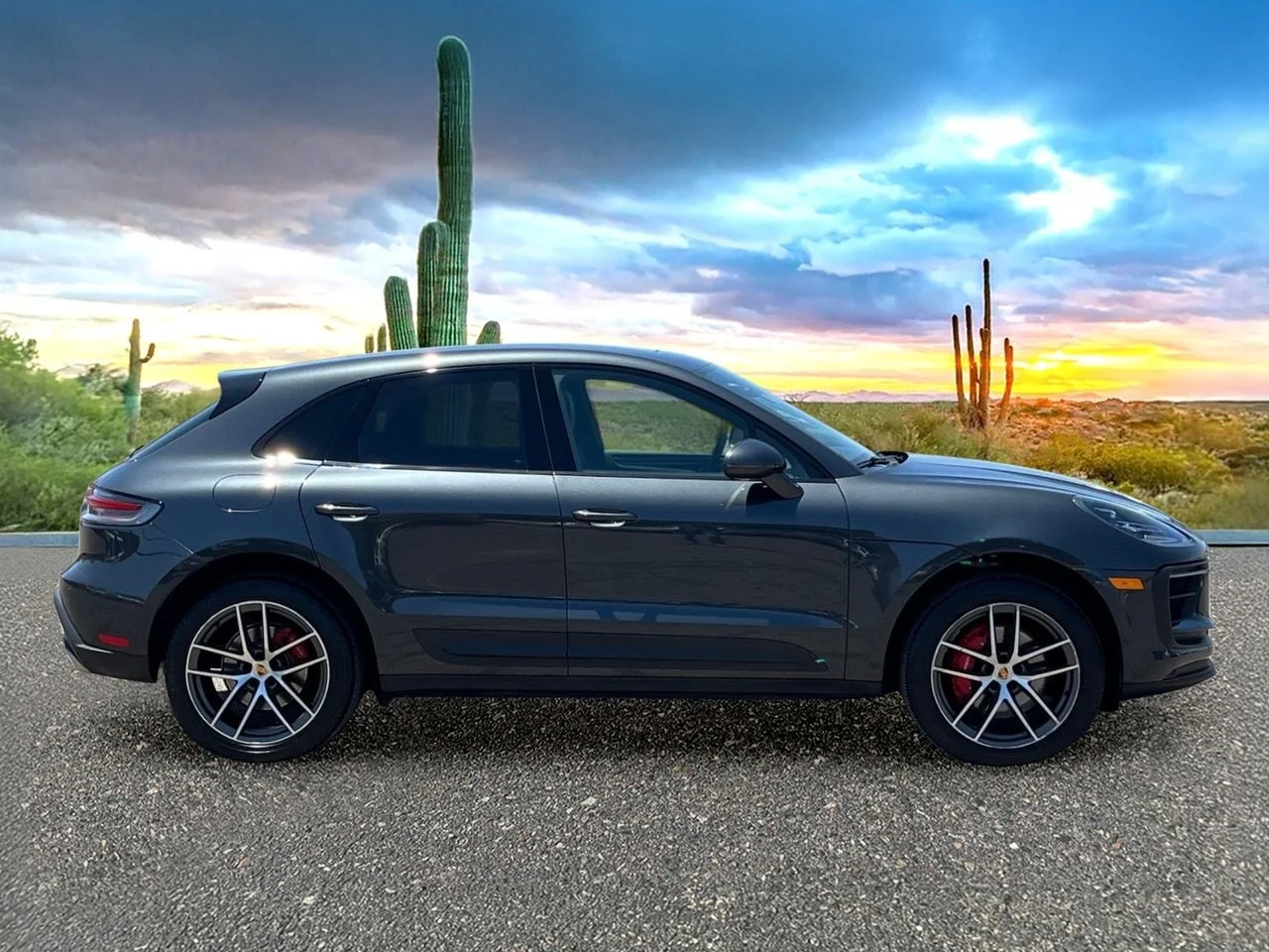 Used 2023 Volcano Grey Metallic Porsche S image 6