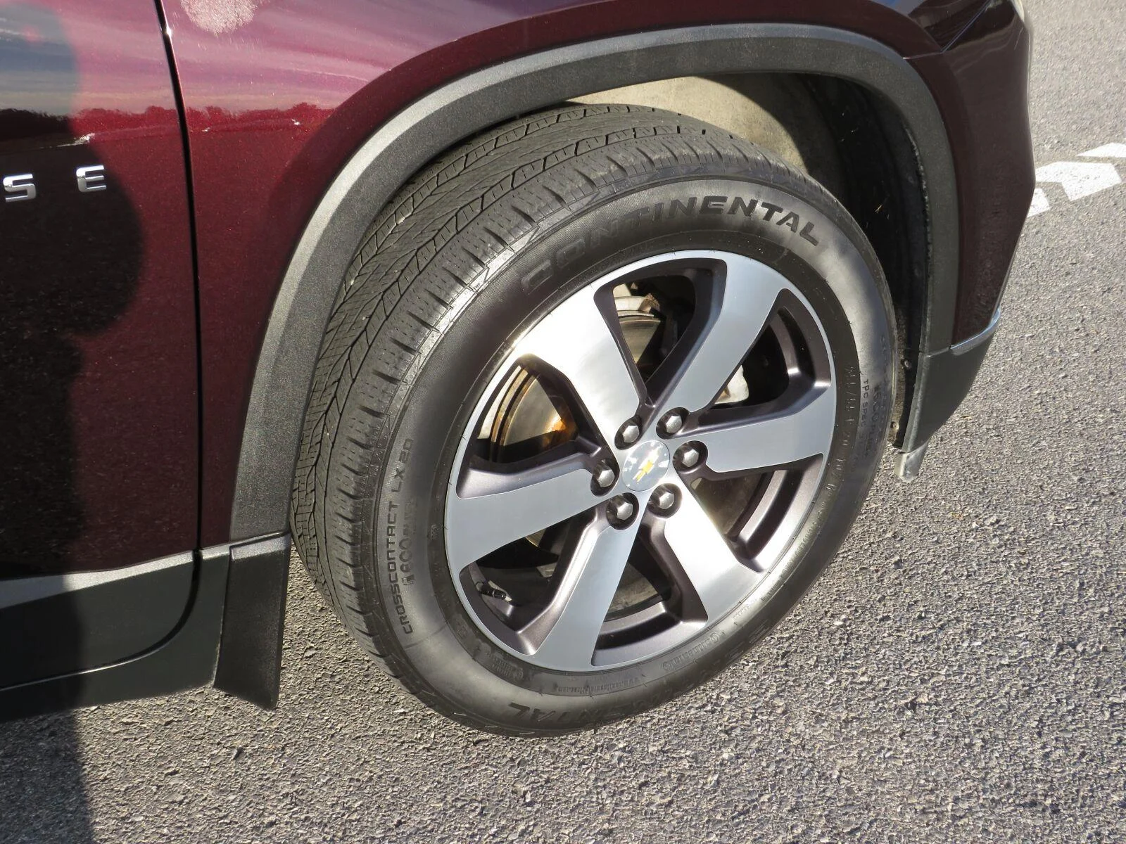 Used 2021 BLACK CHERRY METALLIC Chevrolet LT Leather image 10