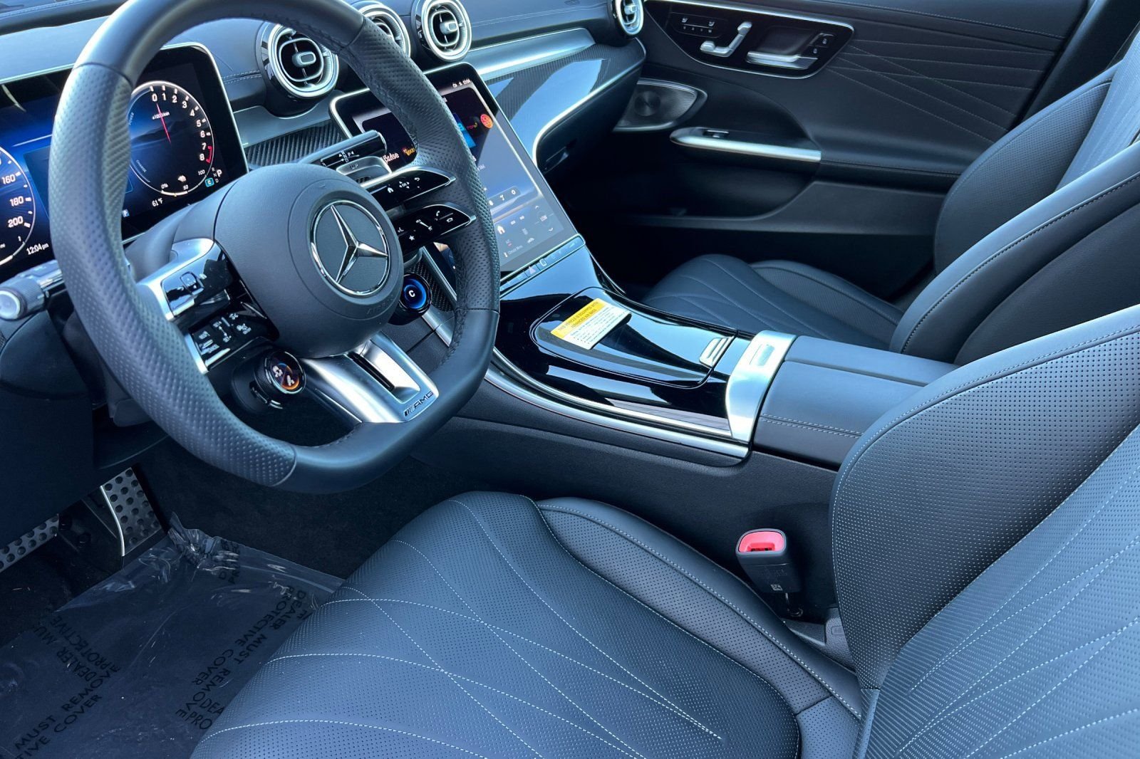 New 2025 Obsidian Black Metallic Mercedes-Benz C 63 S AMG® image 13