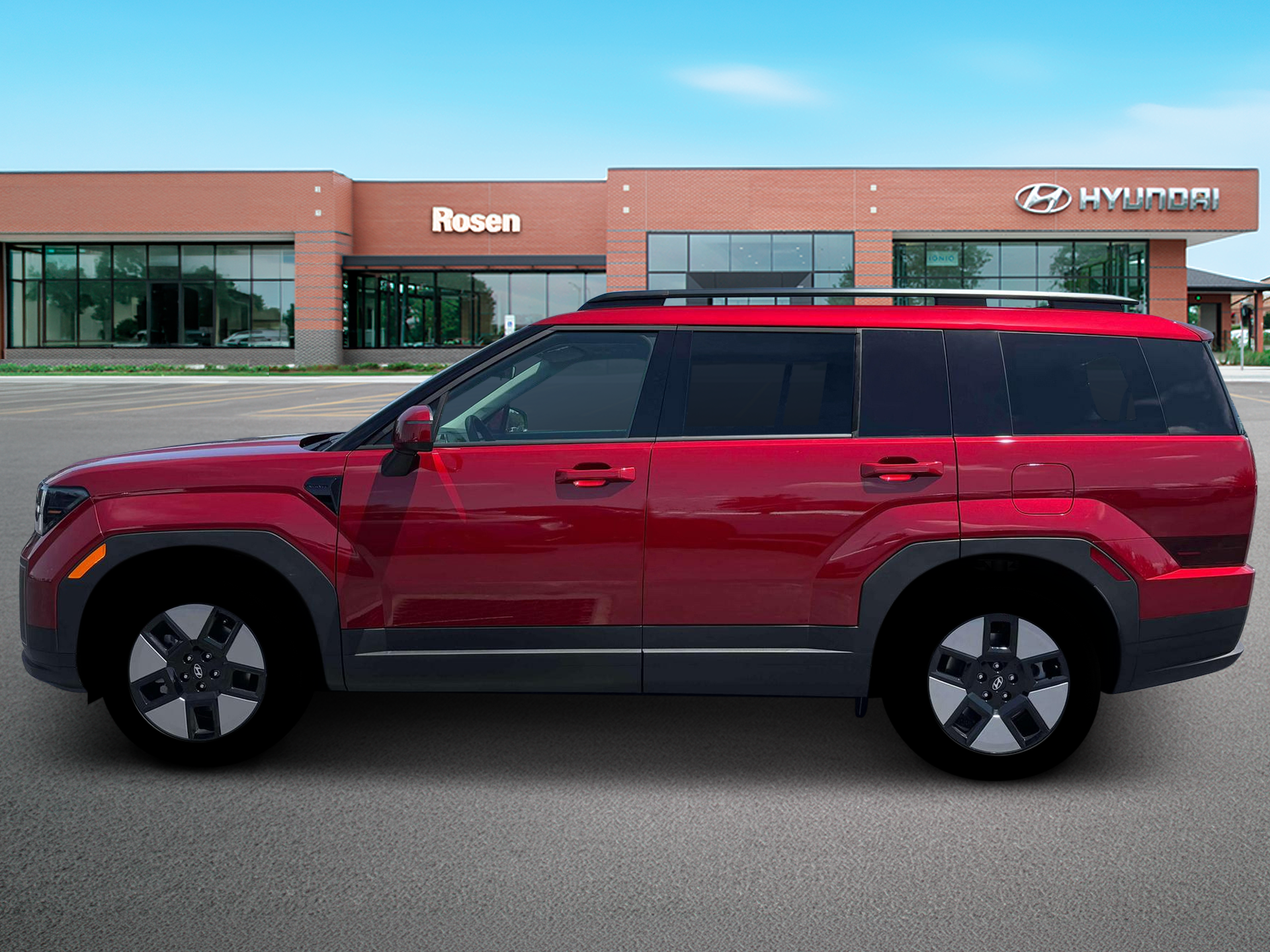 New 2026 Red Hyundai SEL image 3