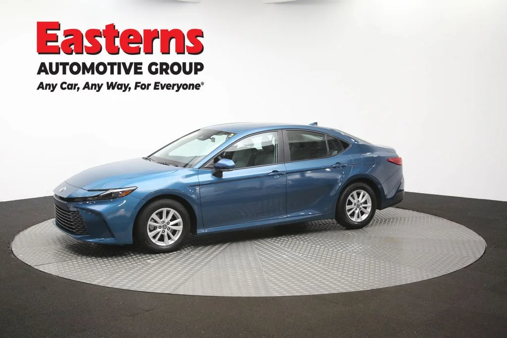 Used 2025 Blue Toyota LE image 56