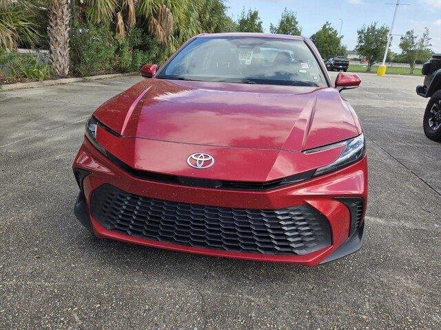 Used 2025 Supersonic Red Toyota SE image 2