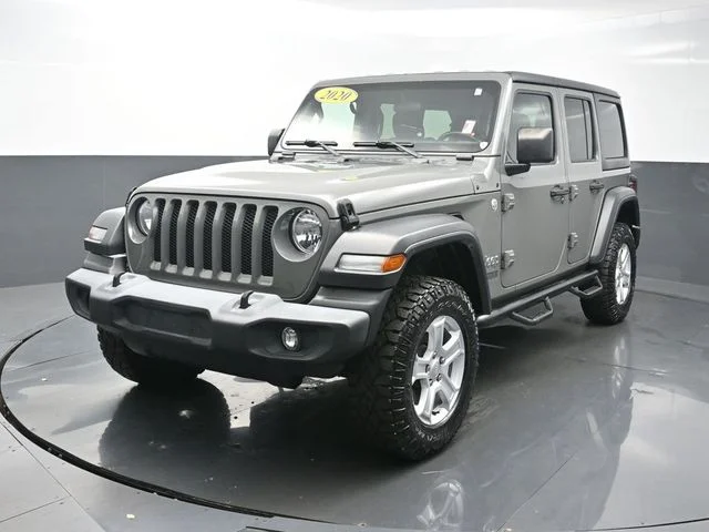 Pre-Owned 2020 Jeep Wrangler Unlimited Sport S