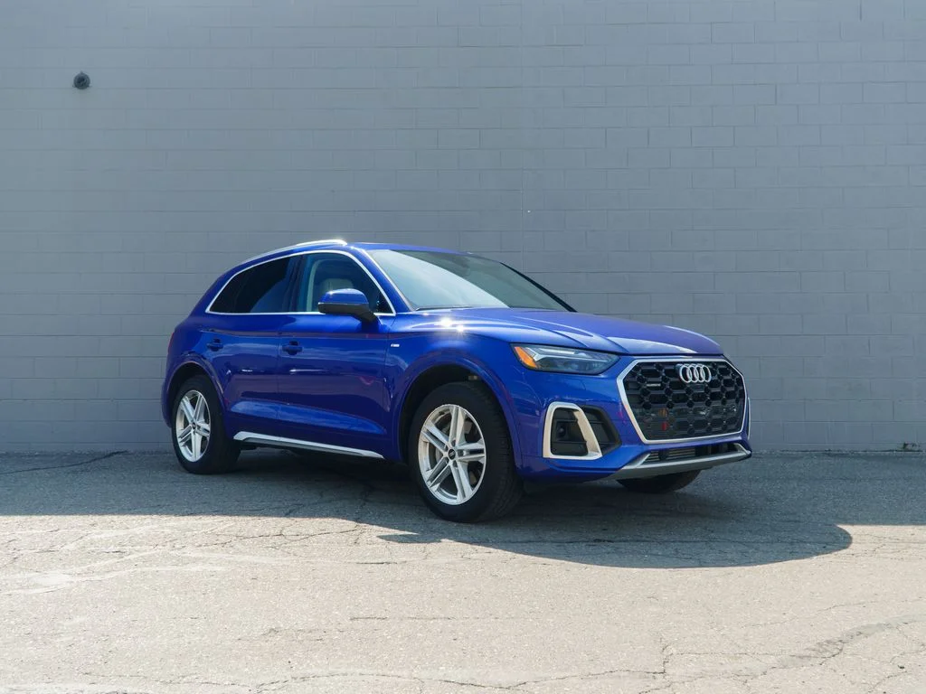 Used 2023 Blue Audi 55 Prestige image 9