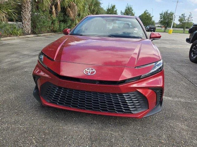 Used 2025 Supersonic Red Toyota SE image 2