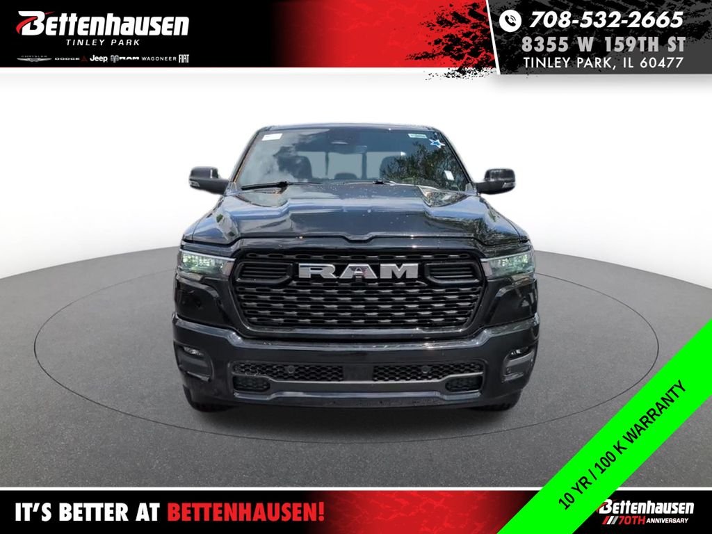 New 2026 Diamond Black Crystal Pearl-Coat Exterior Paint RAM Big Horn/Lone Star image 14