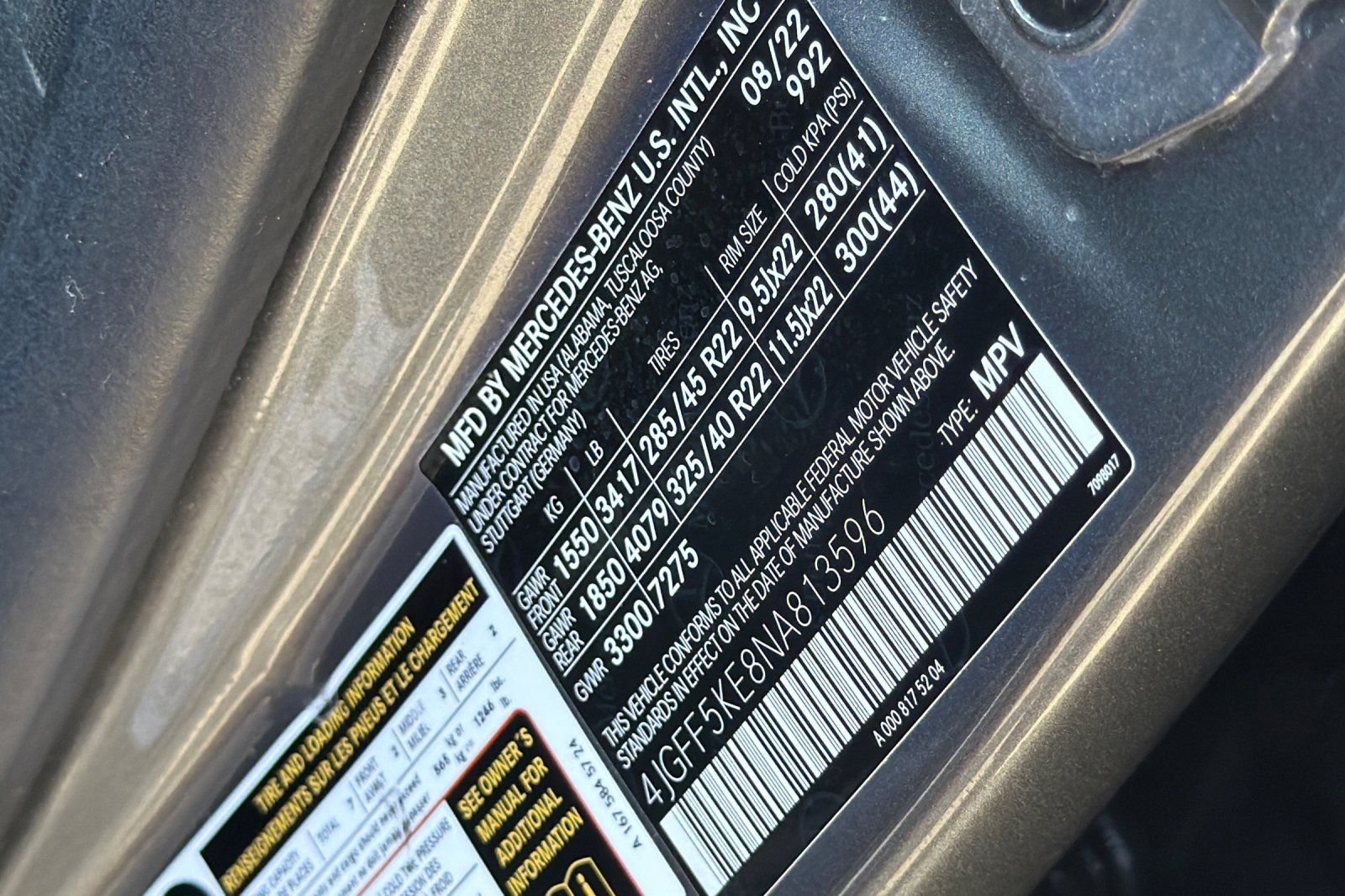 Certified Used 2022 Gray Mercedes-Benz GLS 450 image 40