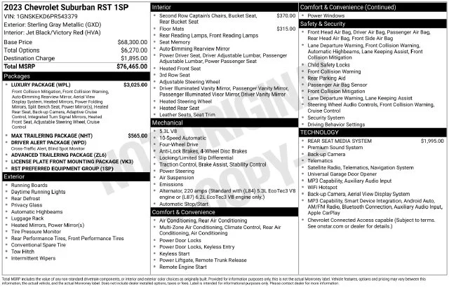 Used 2023 Gray Chevrolet RST image 41
