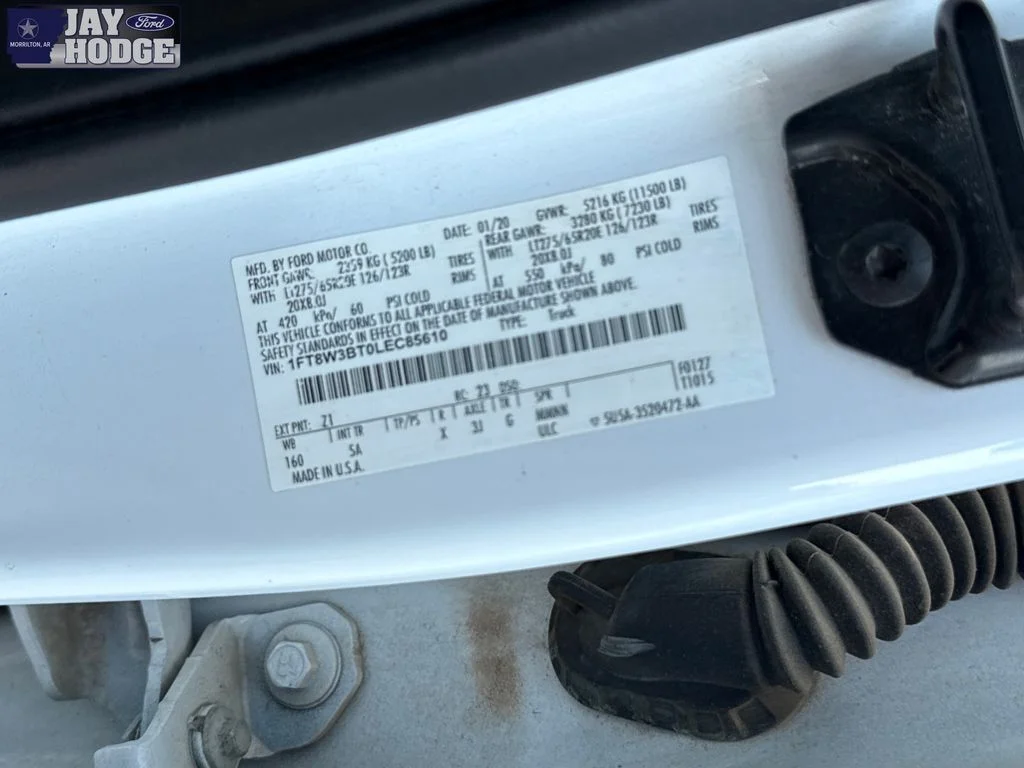 Used 2020 Oxford White Ford Lariat image 31