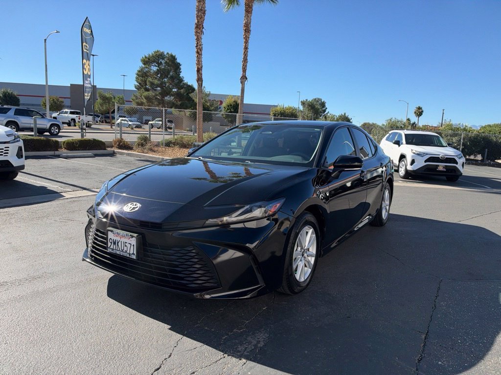 Used 2025 Black Toyota LE image 3