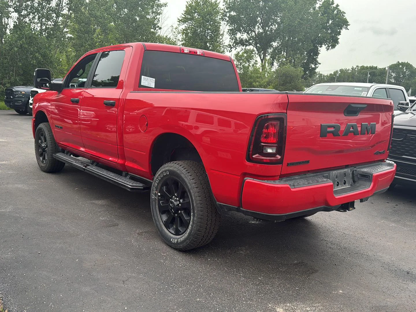 Used 2026 Flame Red Clearcoat Ram Big Horn image 10