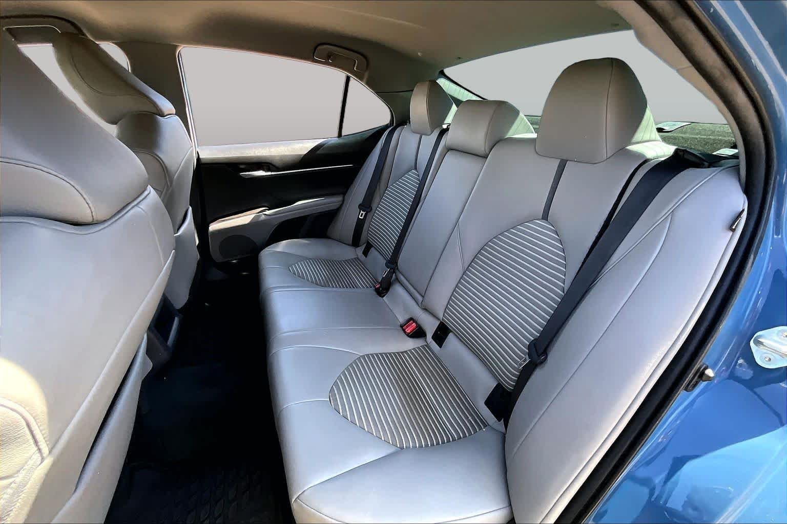 Used 2023 Cavalry Blue Toyota SE image 21