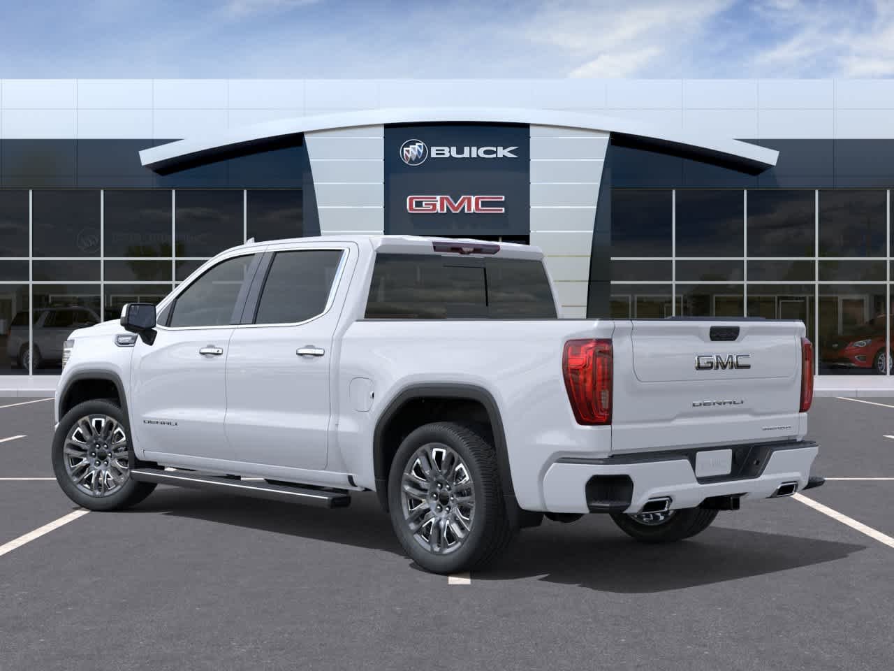 New 2026 Glacier White Tricoat GMC Denali Ultimate image 3